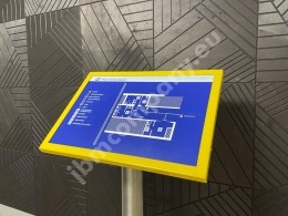 Tablice, Mapy 3D, Plany tyflograficzne braille