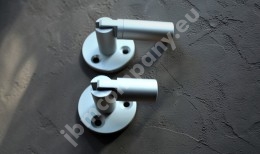 Uchwyty do systemu linkowego, tablice informacyjne  na stalowych linkach