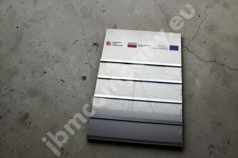 Tabliczka na nazwiska ALUMINEX