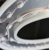 logo led na recepcji