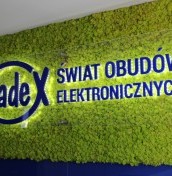 logo led na recepcji