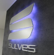 logo led na recepcji