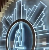 logo led na recepcji