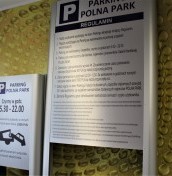 pylon regulamin na parkingu