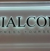 Reklamowy prezenter LED z nadrukiem