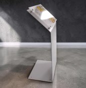 Mapa tyflograficzna multisensoryczna wolnostojąca z alfabetem braillea