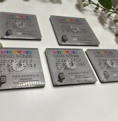 Tabliczka opisowa z brailleam i NFC