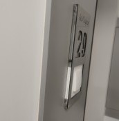 Tabliczka z numerem lokalu na dzwonek