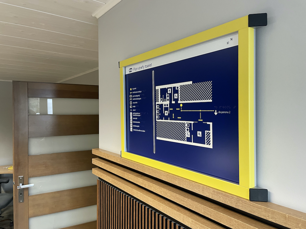 Tablice tyflograiczne dla niewidomych i słabowidzących